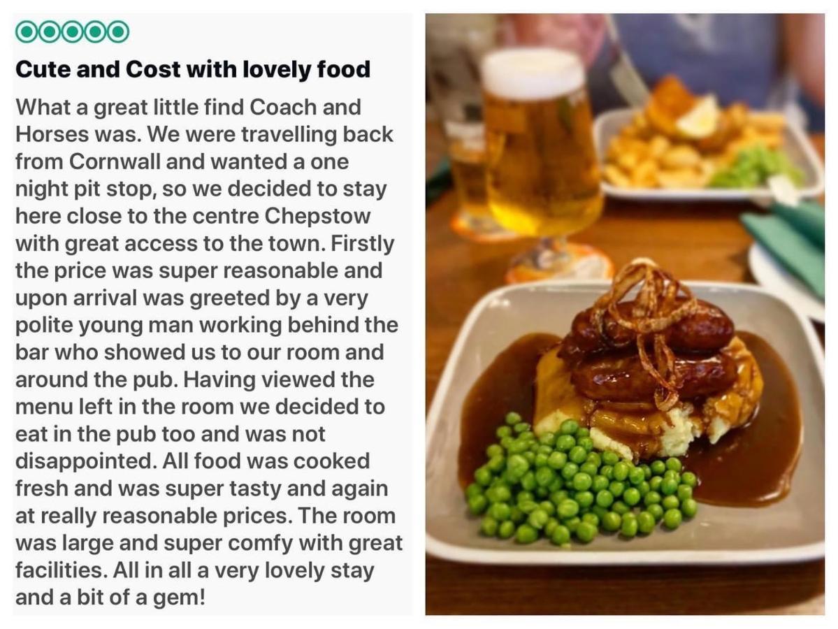 The Coach And Horses Inn Chepstow Eksteriør billede